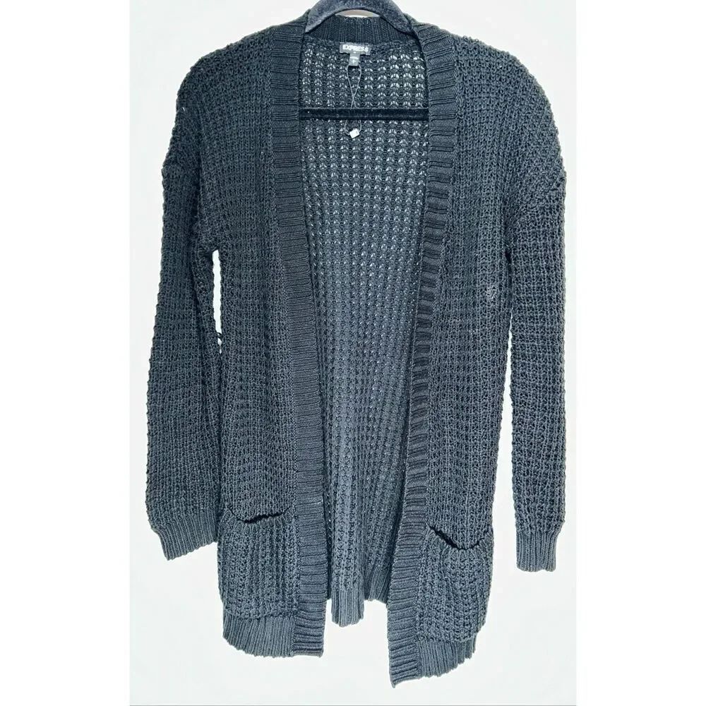 Express black cardigan size small